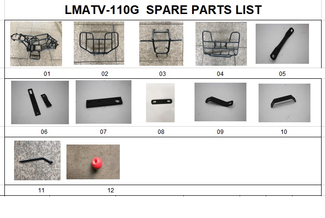 F01: Frame, Carriers