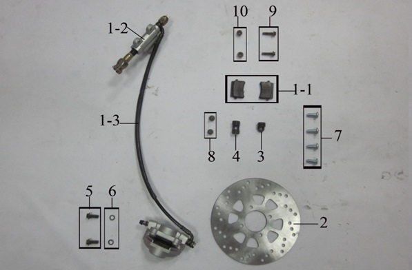 F14: Bromssystem bak